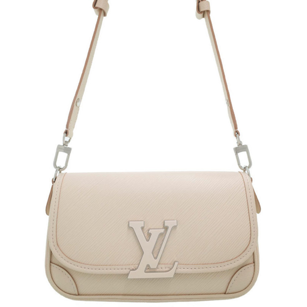 Louis Vuitton Epi Busi NM Shoulder Bag Quartz Beige